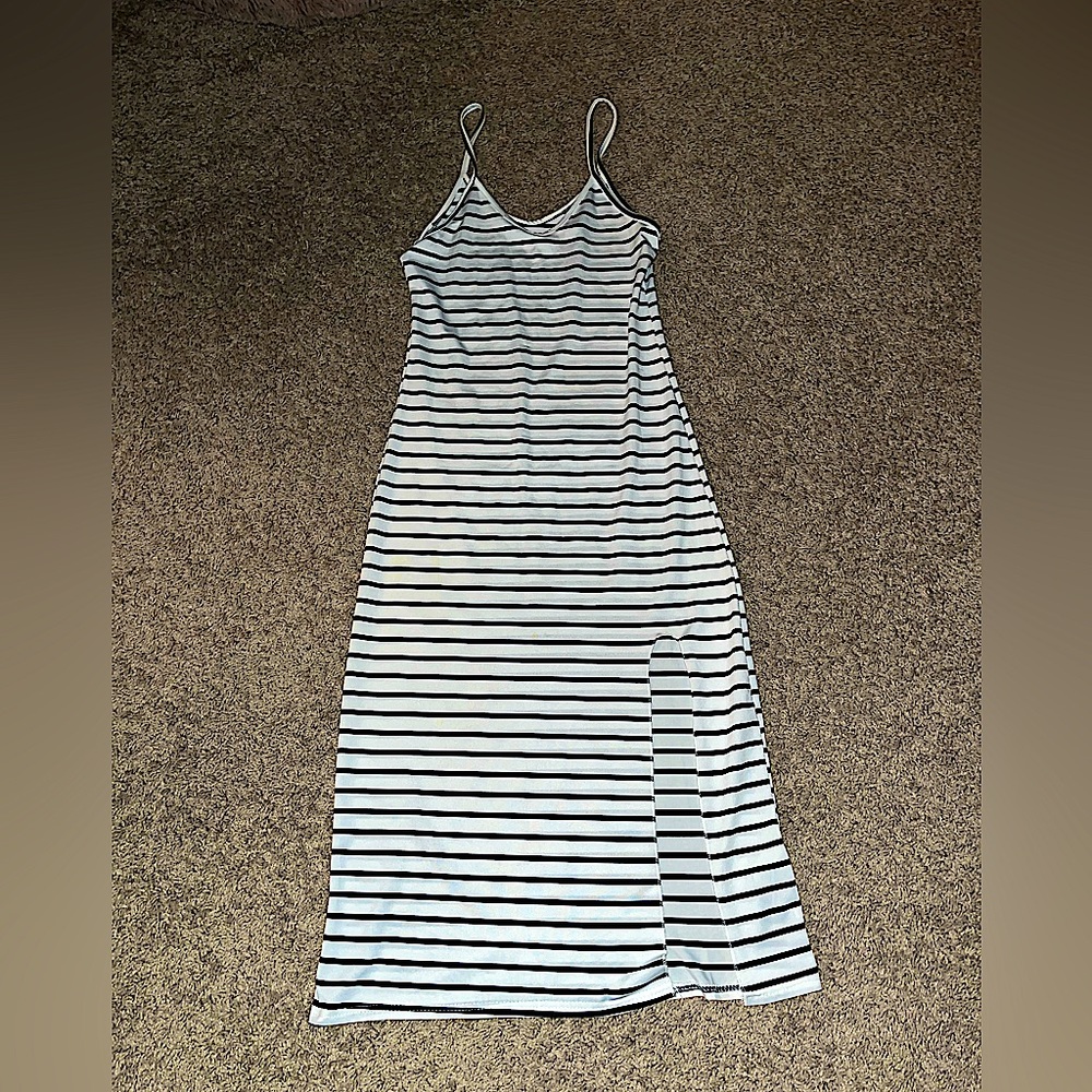 Shein Striped Maxi Dress